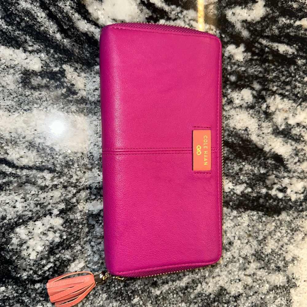 Cole Haan Pink Wallet